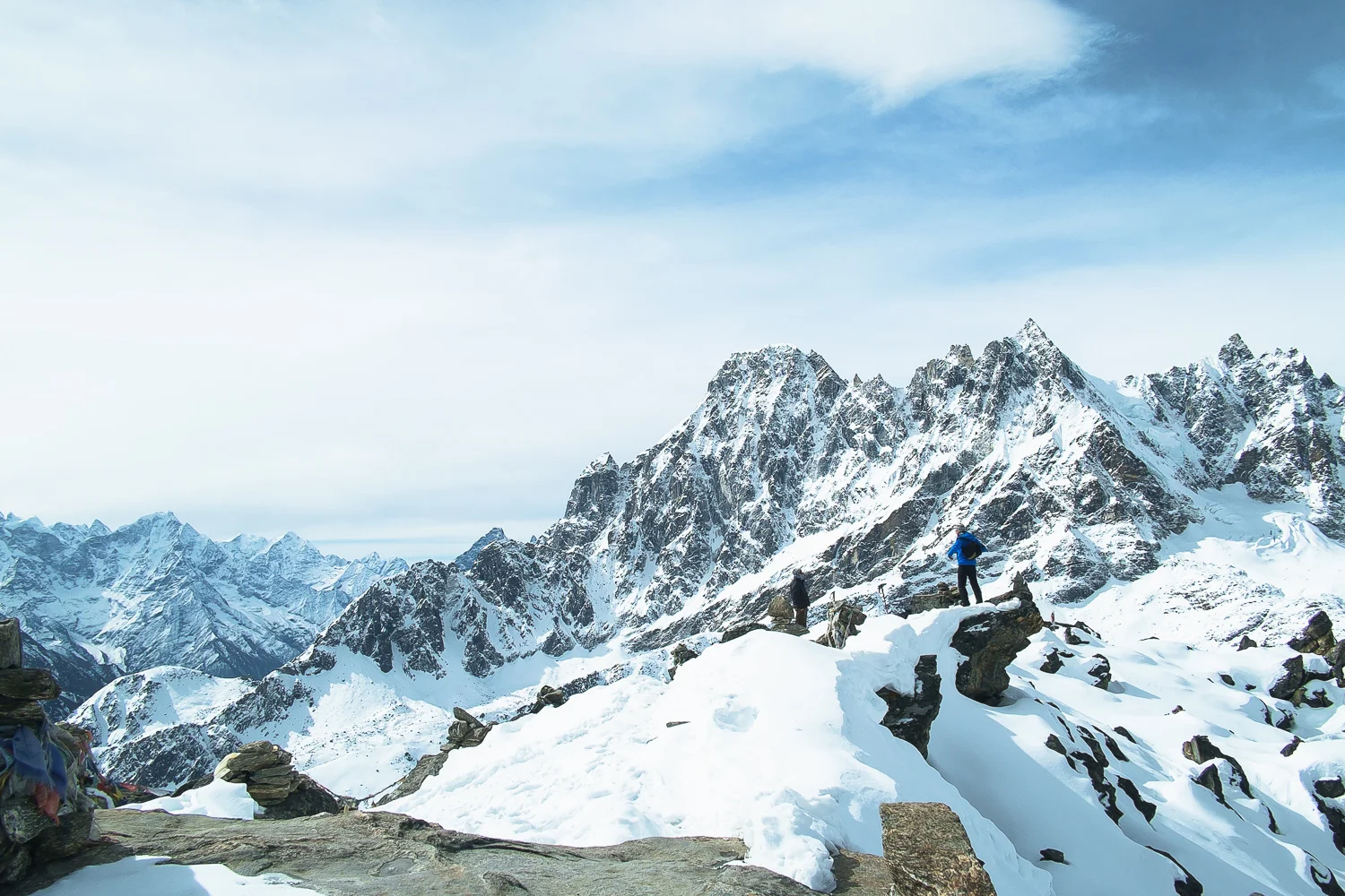 Island Peak, March 2013 — photograph by Stephan Geyer