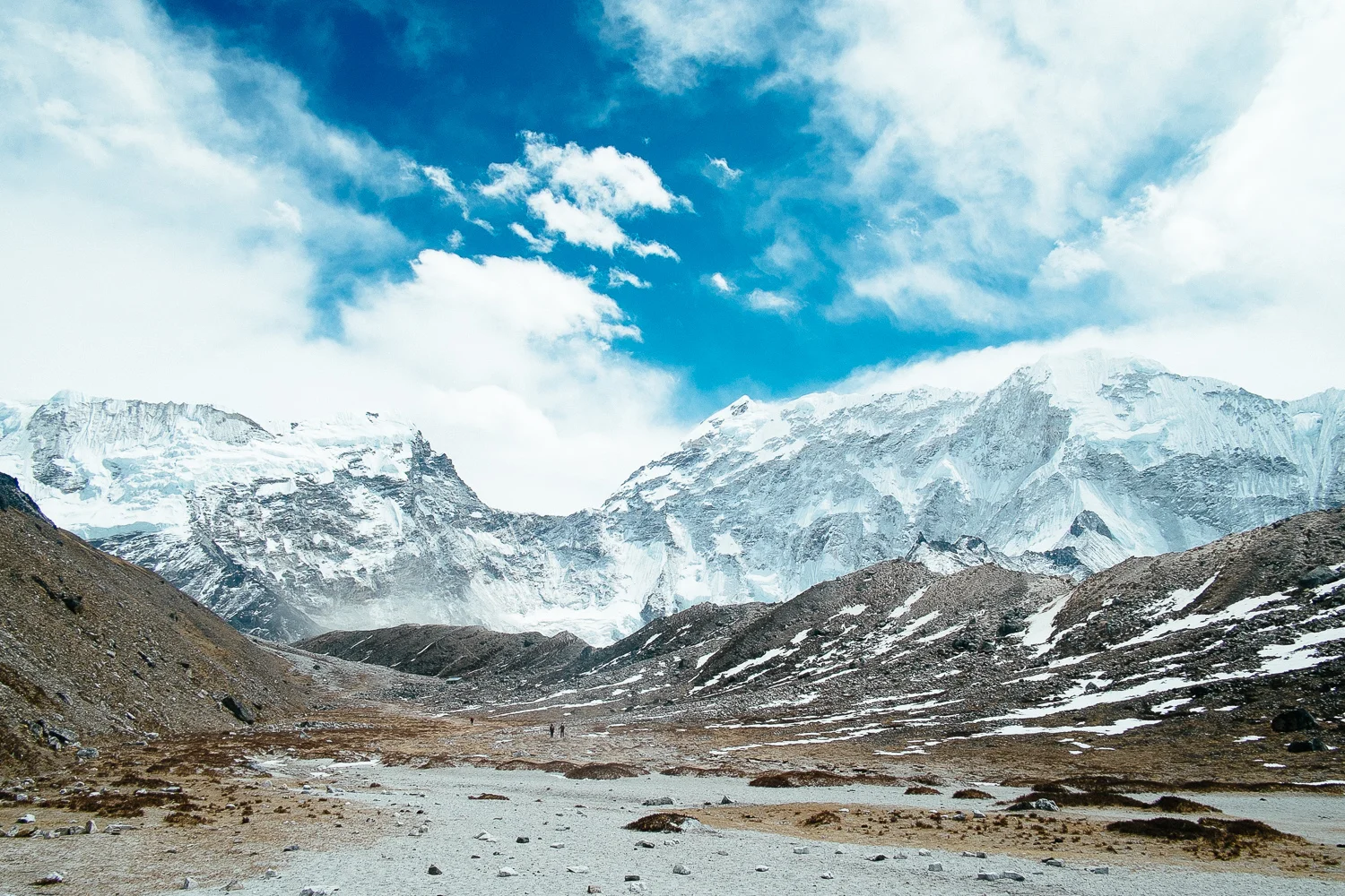 Island Peak, March 2013 — photograph by Stephan Geyer