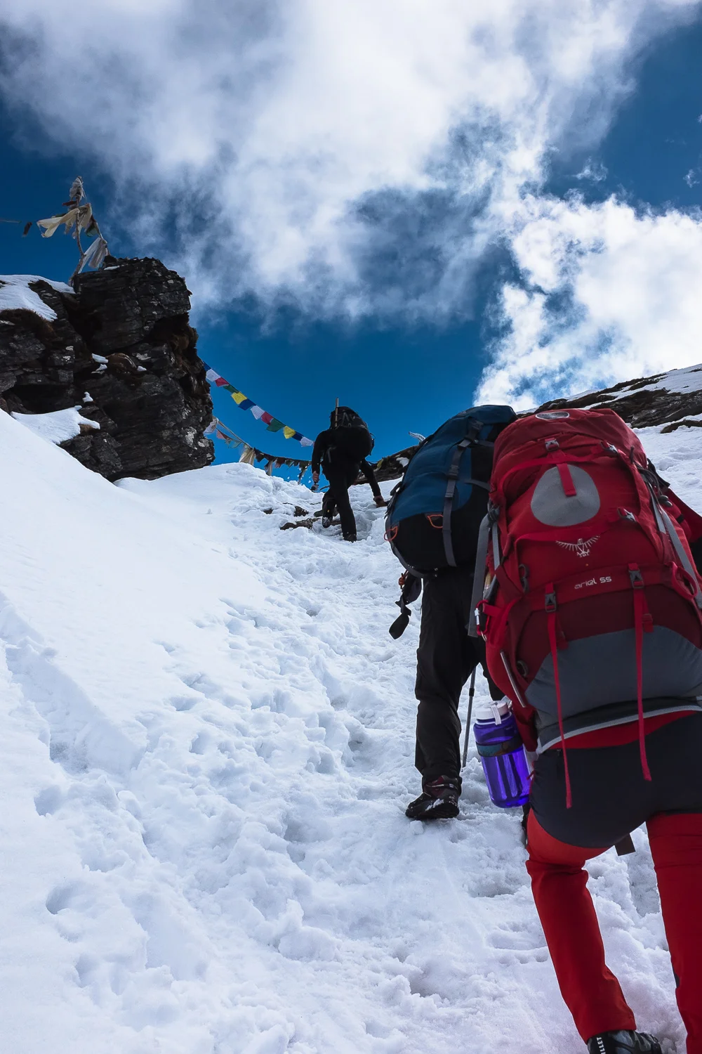 Mera Peak, March 2014 — photograph by Stephan Geyer