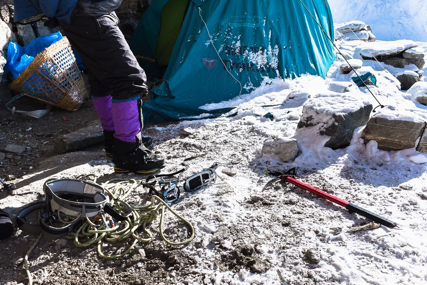 Mera Peak, April 2014 — photograph by Stephan Geyer
