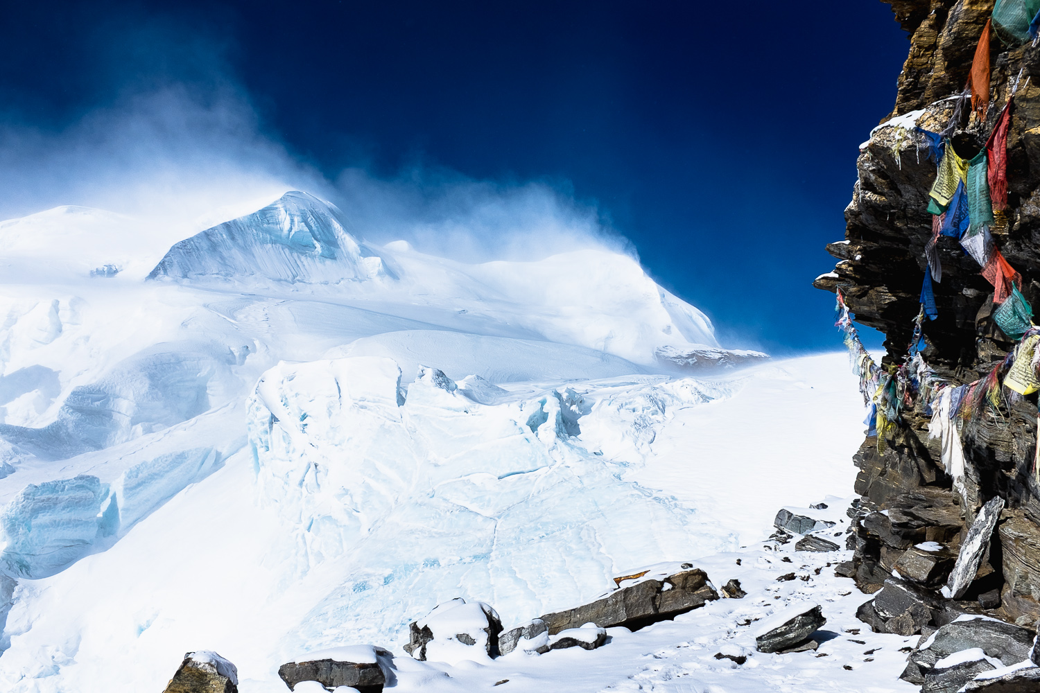 Mera Peak, April 2014 — photograph by Stephan Geyer