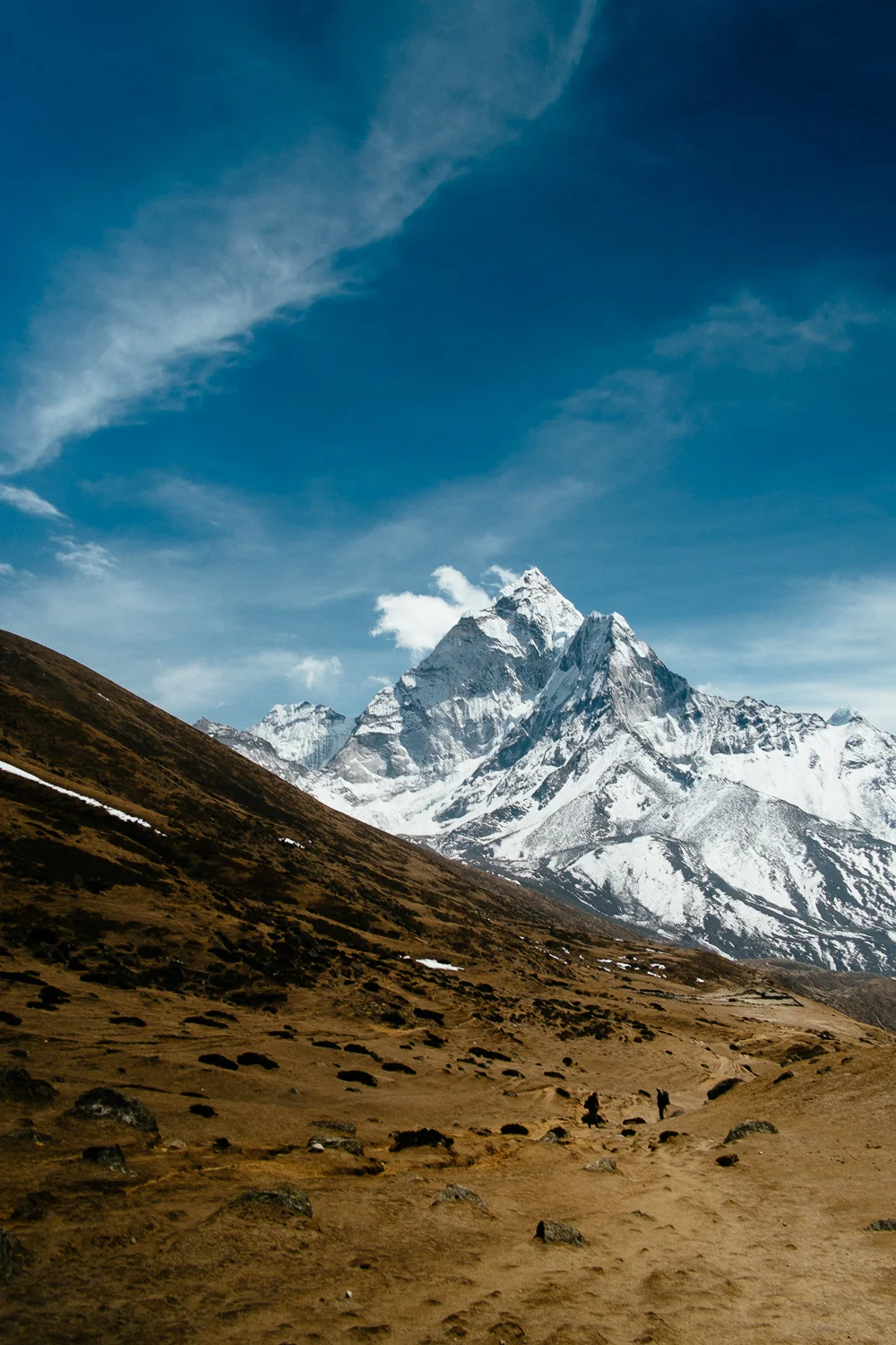 Island Peak, March 2013 — photograph by Stephan Geyer