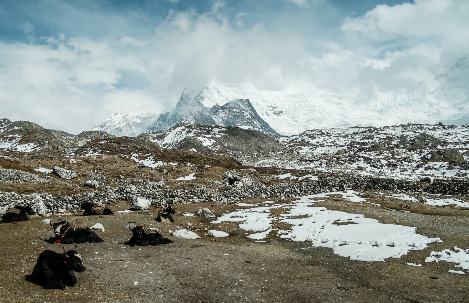 Island Peak, March 2013 — photograph by Stephan Geyer