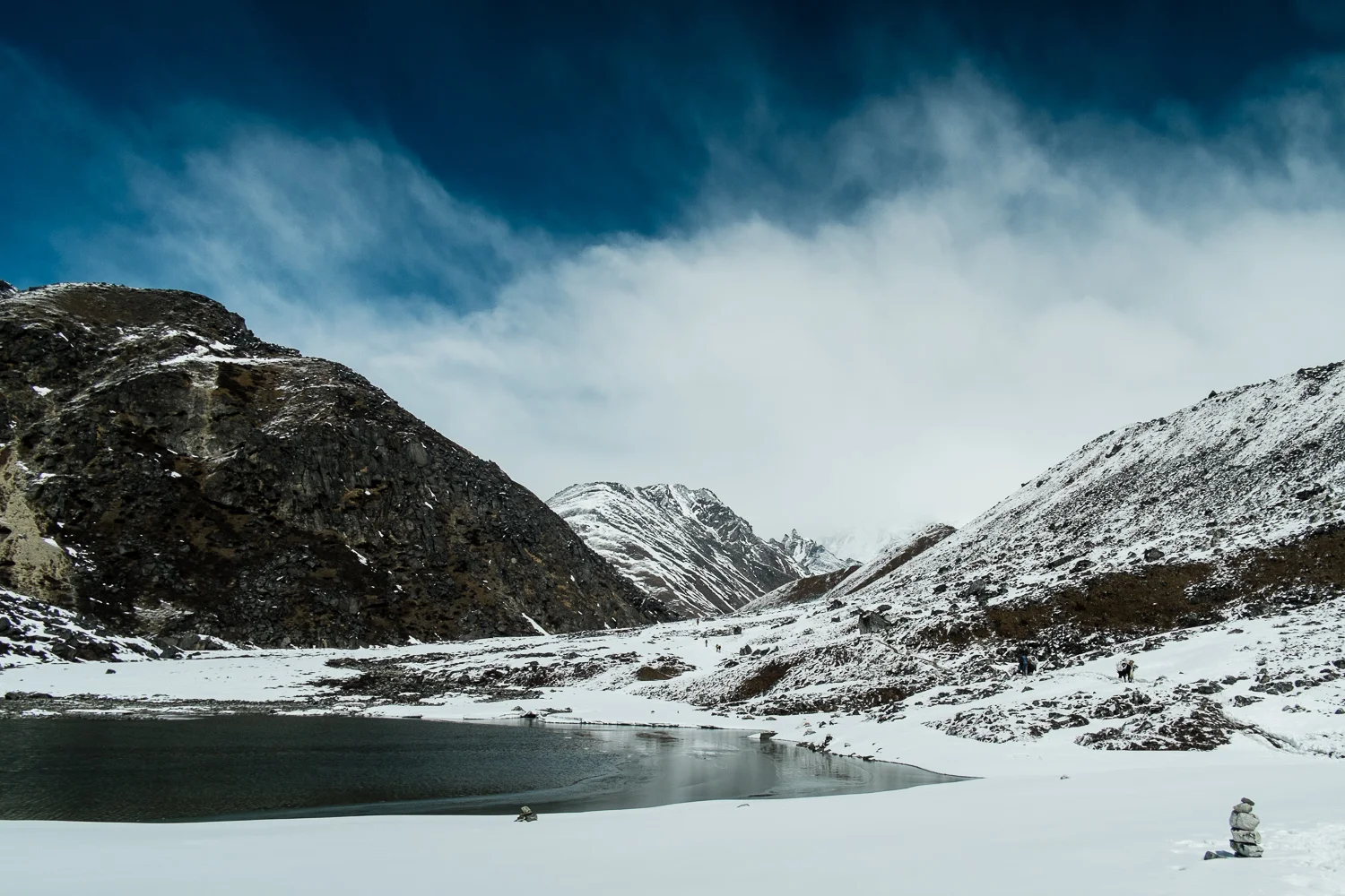 Island Peak, March 2013 — photograph by Stephan Geyer
