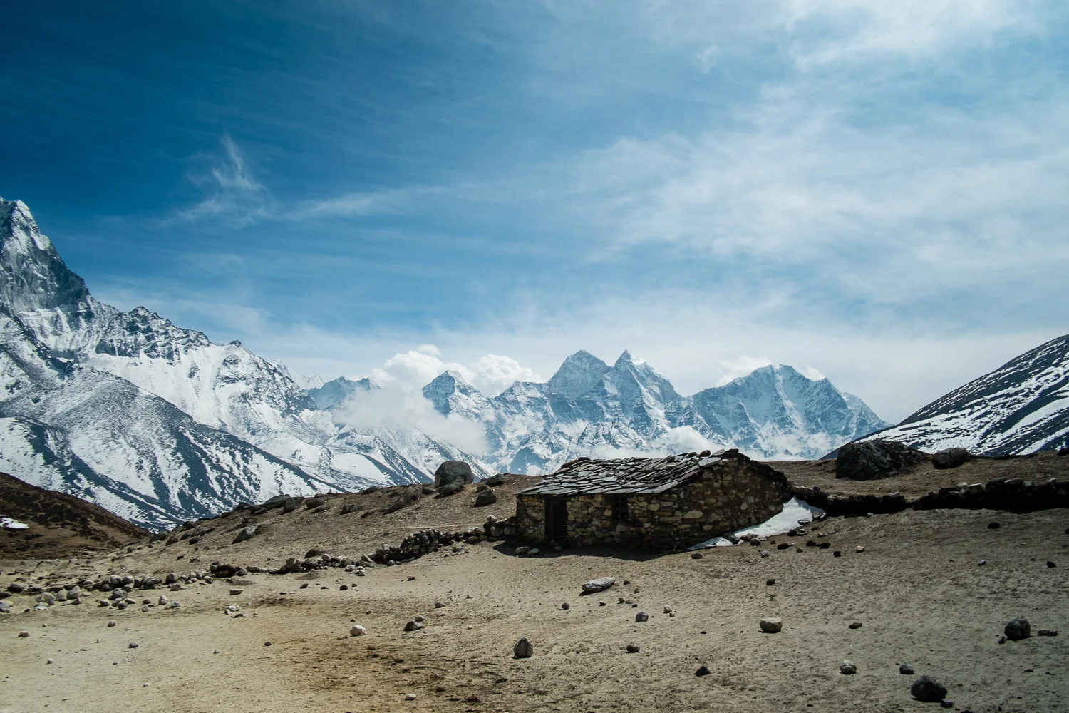 Island Peak, March 2013 — photograph by Stephan Geyer