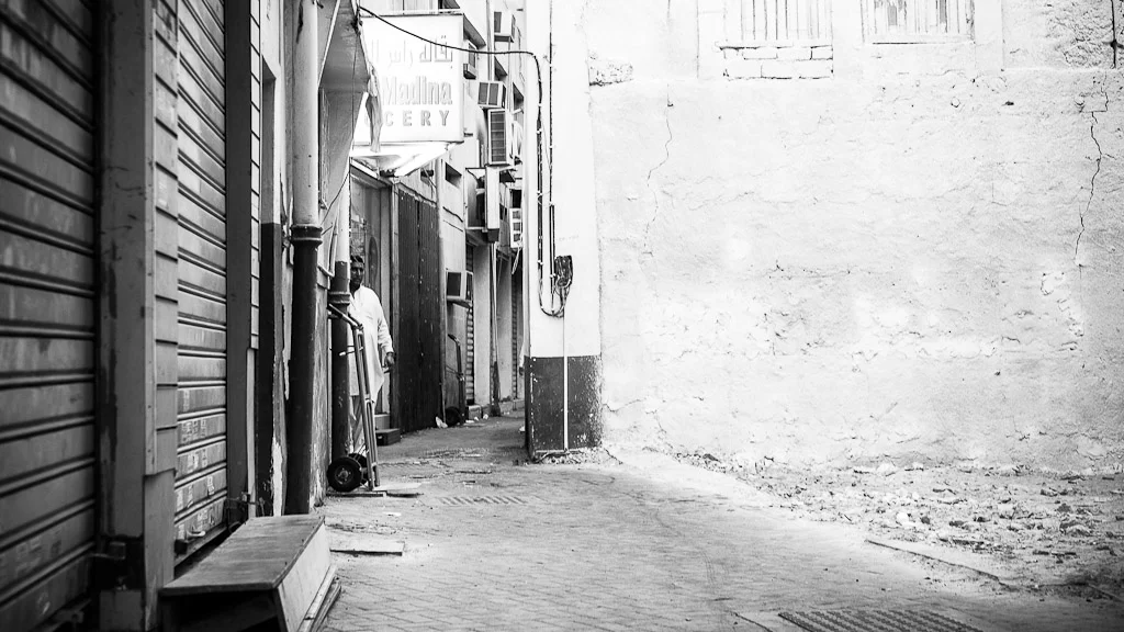 A sweaty late afternoon photo-walk in Old Dubai — photograph by Stephan Geyer