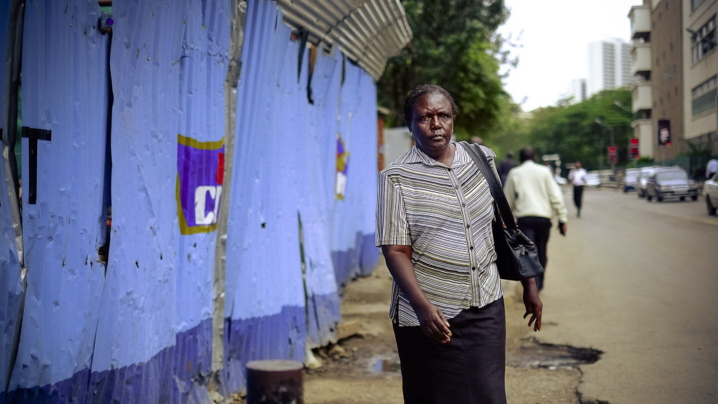 Downtown Nairobi — photograph by Stephan Geyer