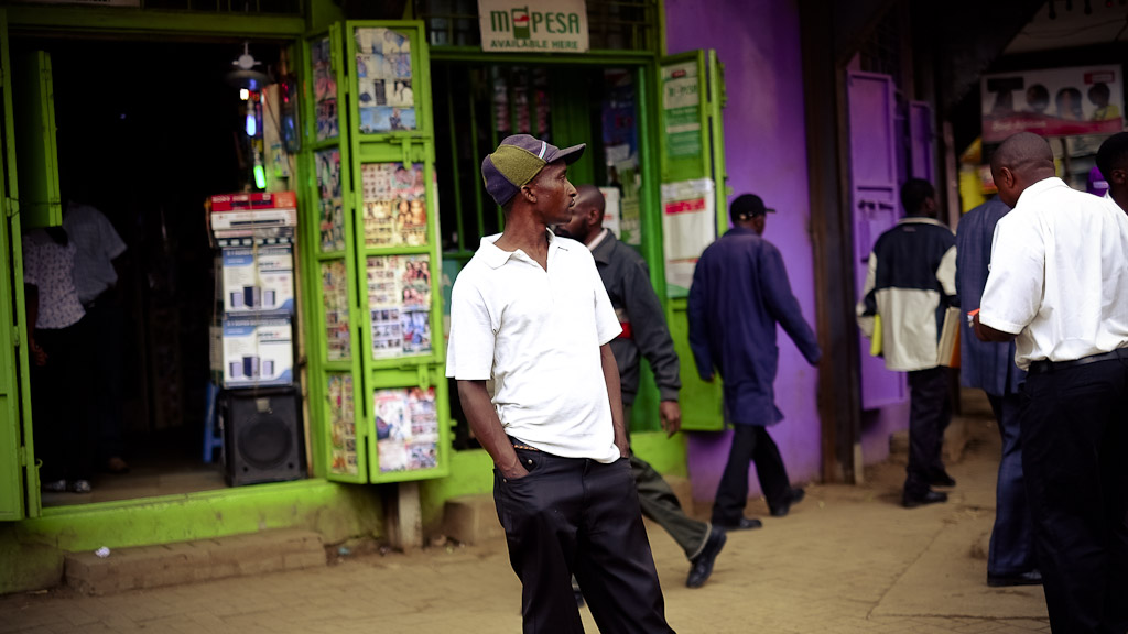 Downtown Nairobi — photograph by Stephan Geyer