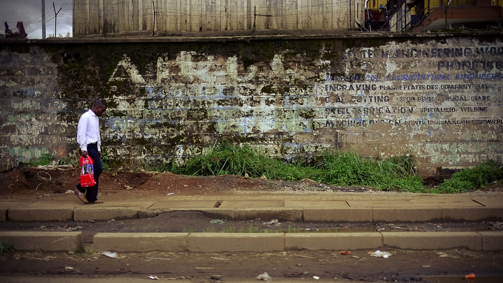 Downtown Nairobi — photograph by Stephan Geyer