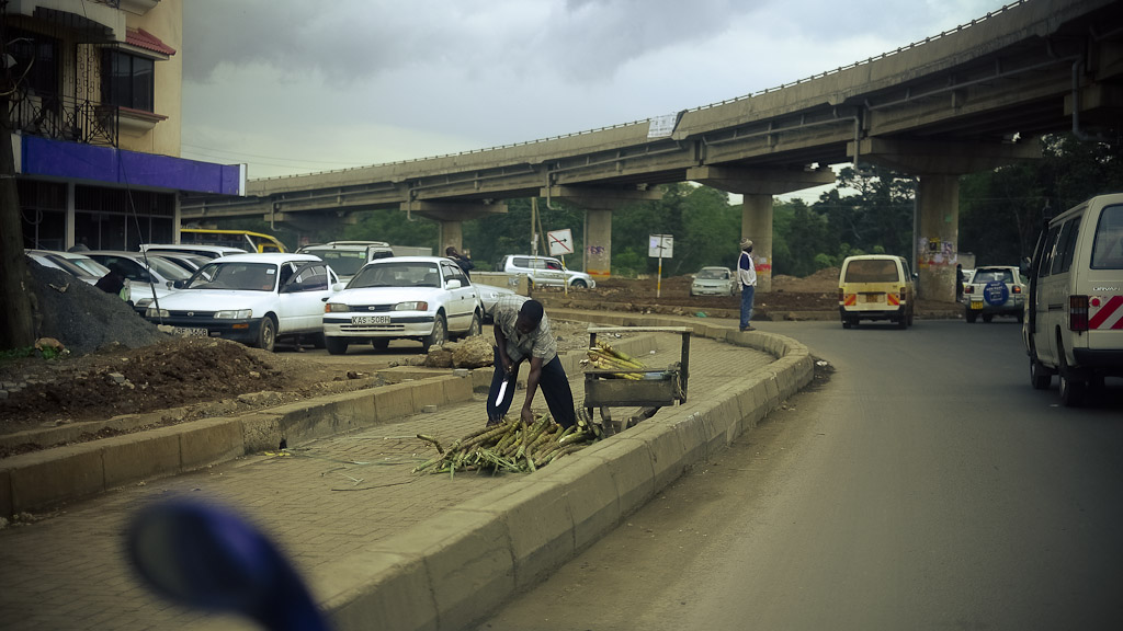 Downtown Nairobi — photograph by Stephan Geyer
