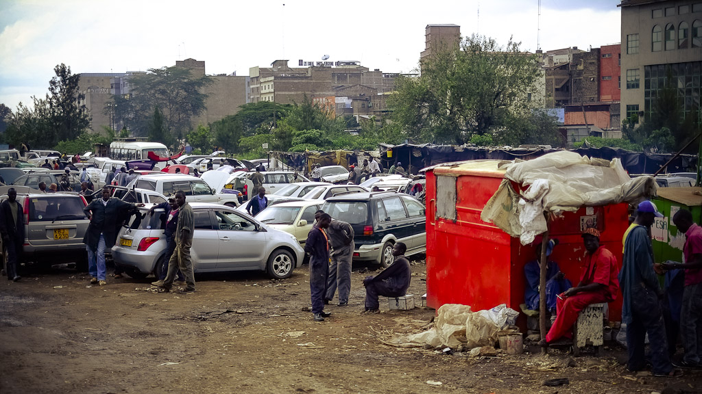 Downtown Nairobi — photograph by Stephan Geyer