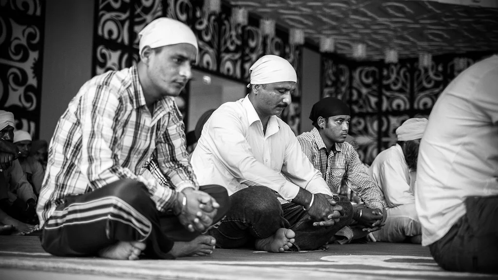 Gurunanak Darbar Sikh Temple in Dubai — photograph by Stephan Geyer