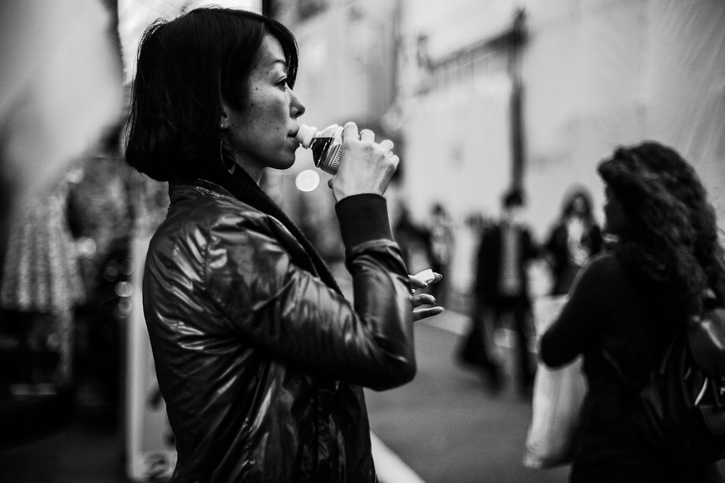 Harajuku, Tokyo. In Black and White. — photograph by Stephan Geyer