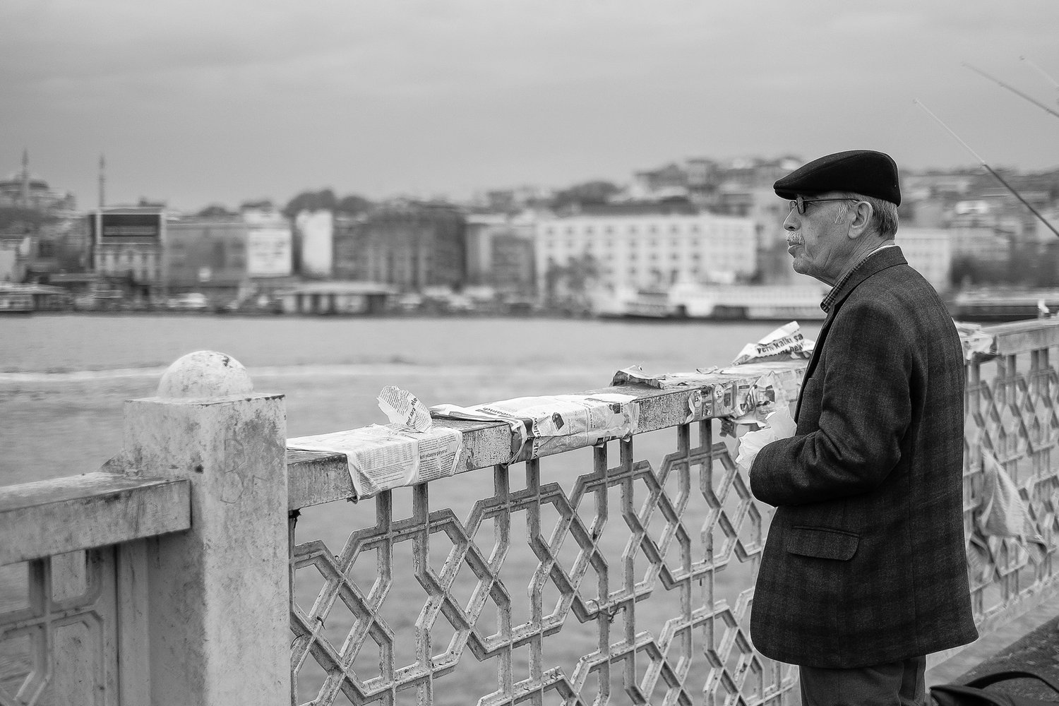Istanbul in Black and White — photograph by Stephan Geyer