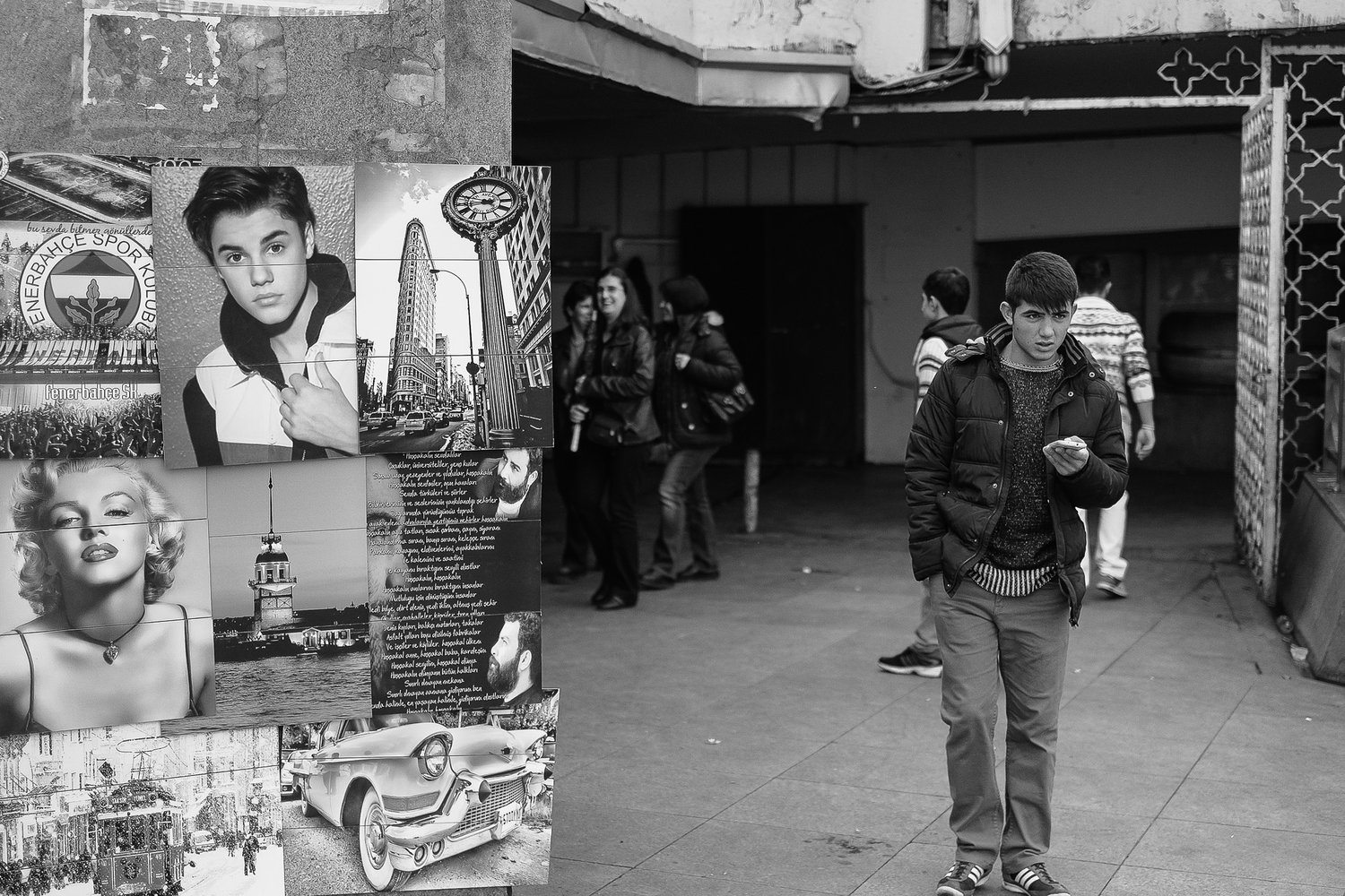 Istanbul in Black and White — photograph by Stephan Geyer