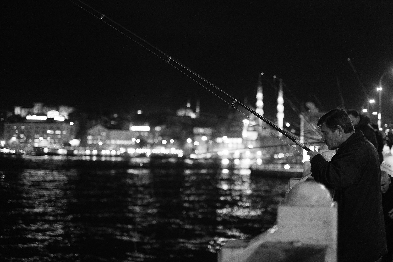 Istanbul in Black and White — photograph by Stephan Geyer