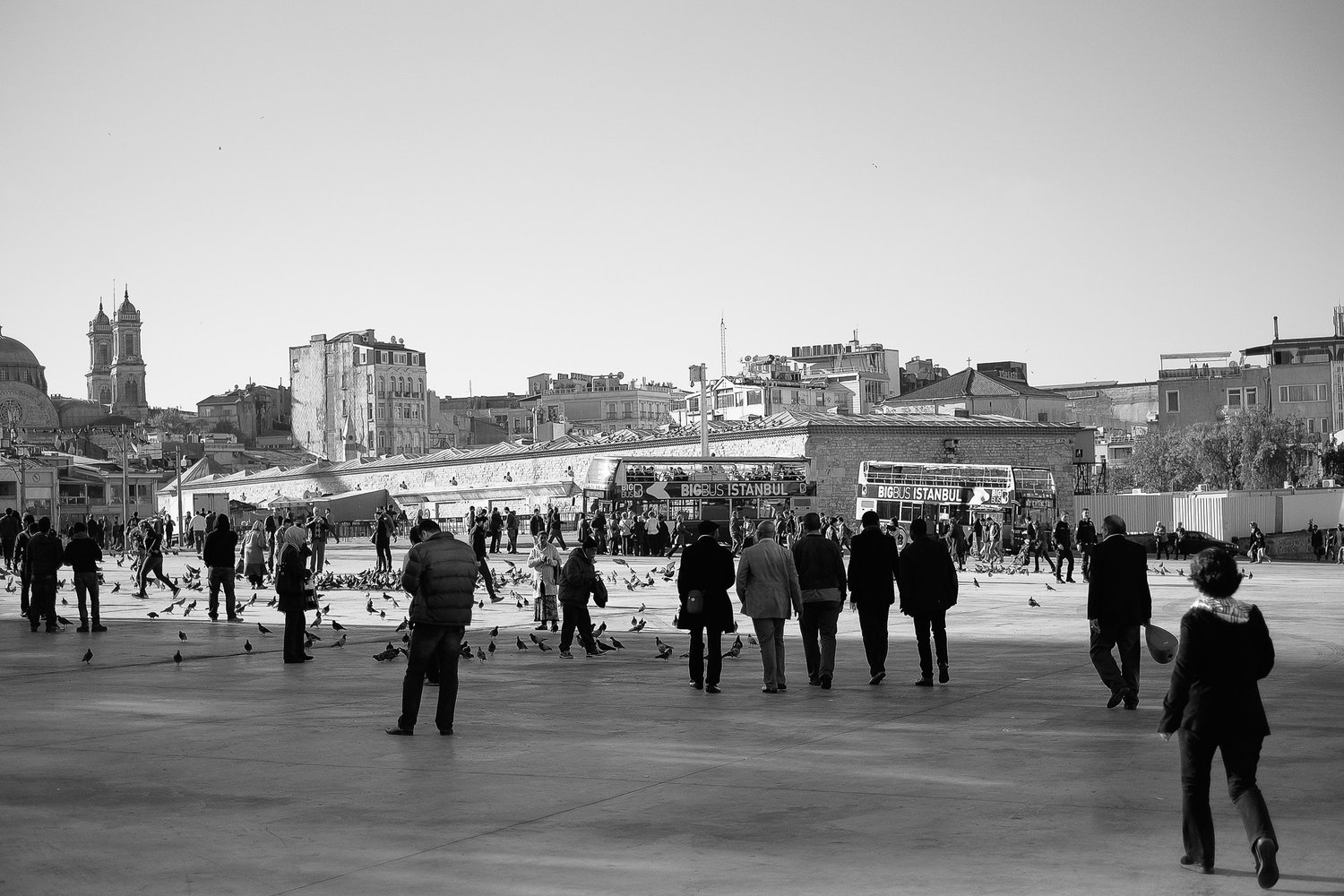 Istanbul in Black and White — photograph by Stephan Geyer