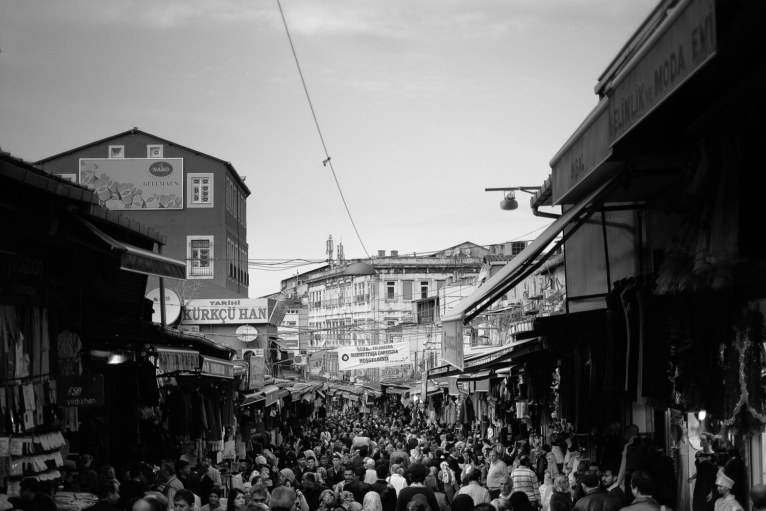 Istanbul in Black and White — photograph by Stephan Geyer