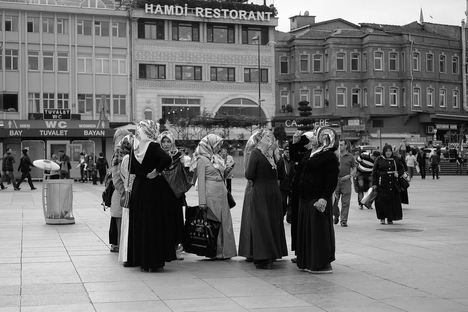 Istanbul in Black and White — photograph by Stephan Geyer