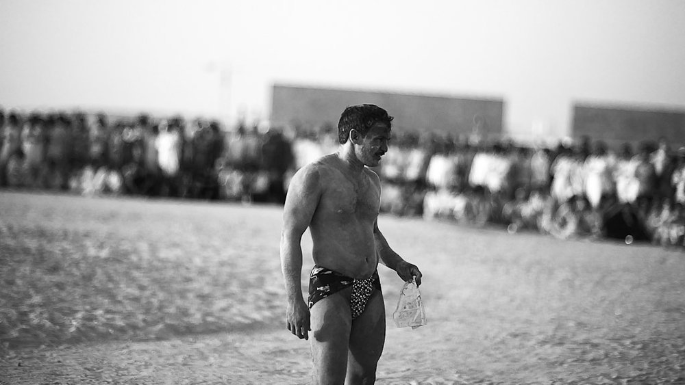 Kushti Wrestling in Dubai — photograph by Stephan Geyer