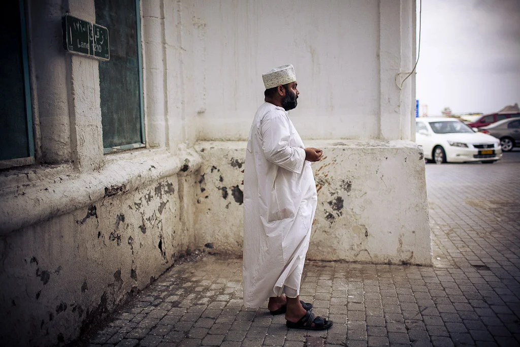 Muscat, Oman. An unexpected Canon 5D Tribute. — photograph by Stephan Geyer