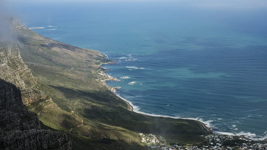 Table Mountain in Colour - Cape Town, South Africa — photograph by Stephan Geyer
