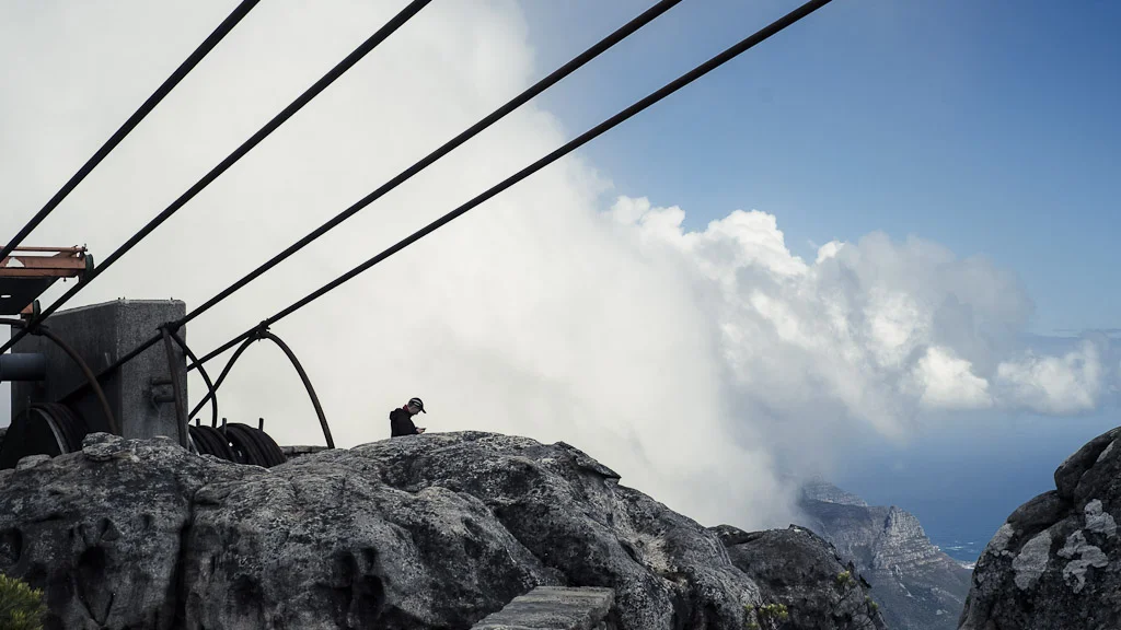 Table Mountain in Colour - Cape Town, South Africa — photograph by Stephan Geyer