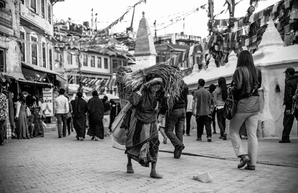 The streets of Thamel, Kathmandu. — photograph by Stephan Geyer