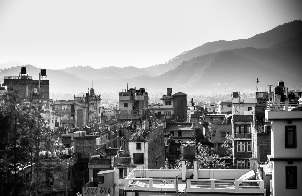 The streets of Thamel, Kathmandu. — photograph by Stephan Geyer