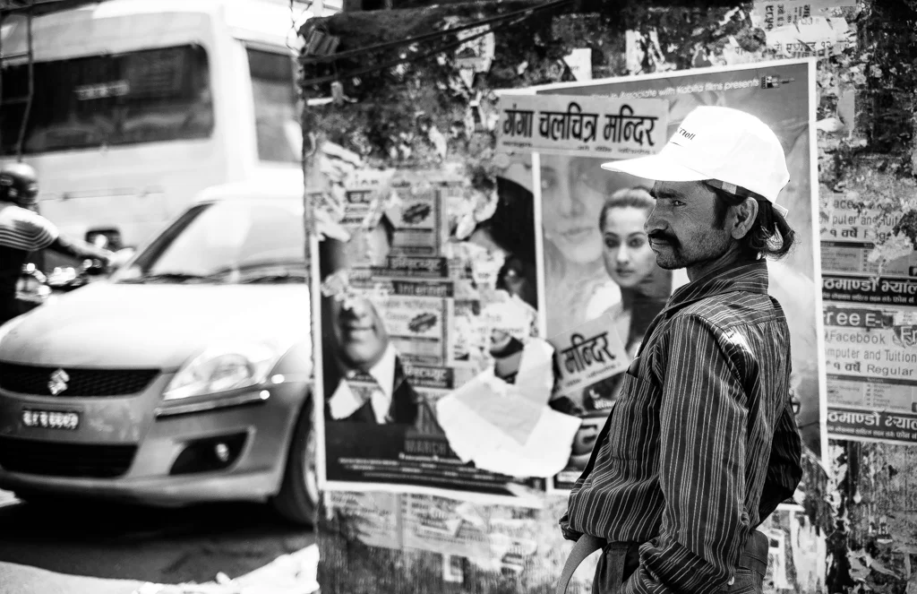 The streets of Thamel, Kathmandu. — photograph by Stephan Geyer