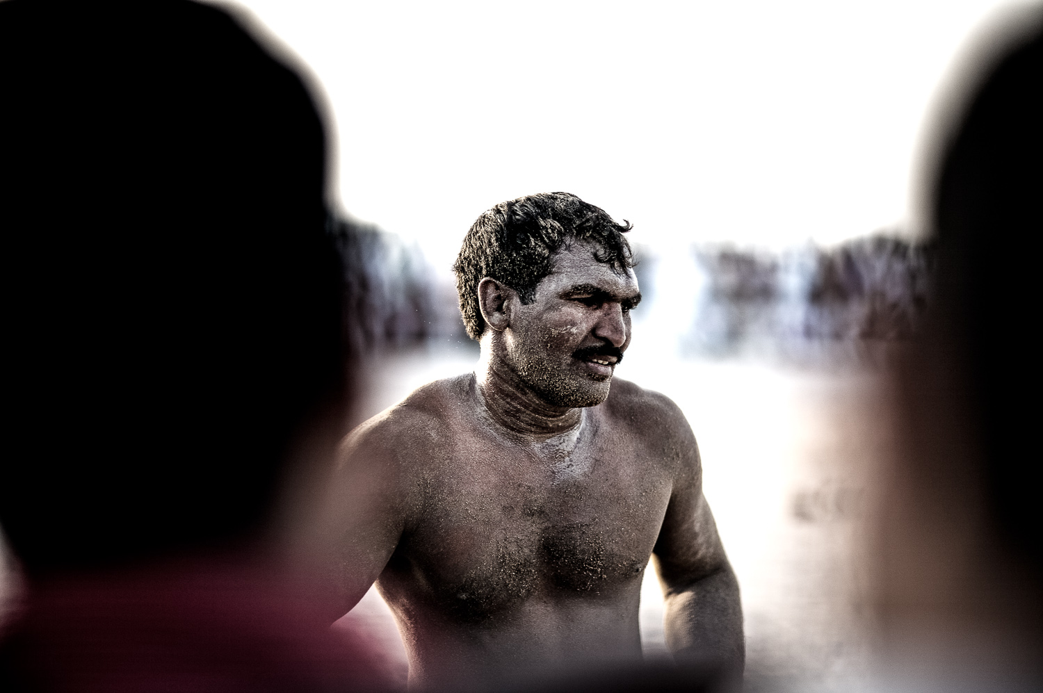 Pakistani Wrestling, March 2009 — photograph by Stephan Geyer
